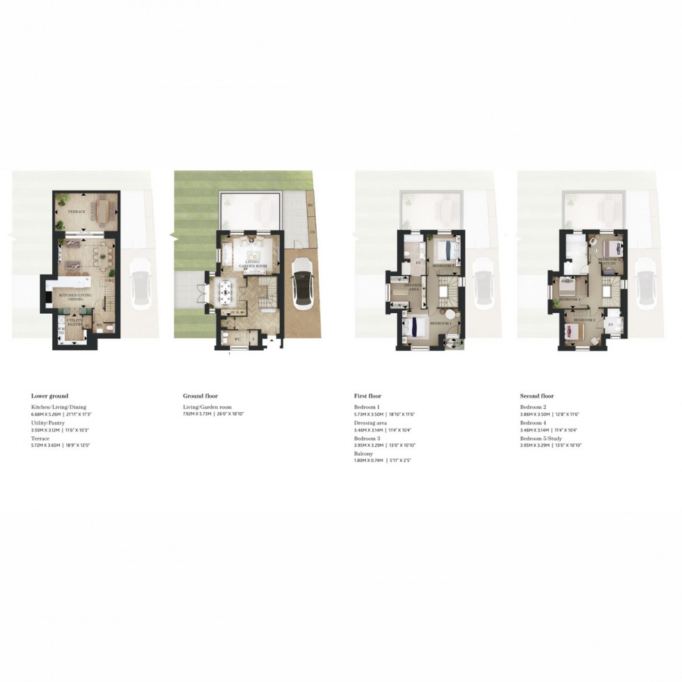 Floorplan for Unit 242 Wandsworth Common, London, SW17