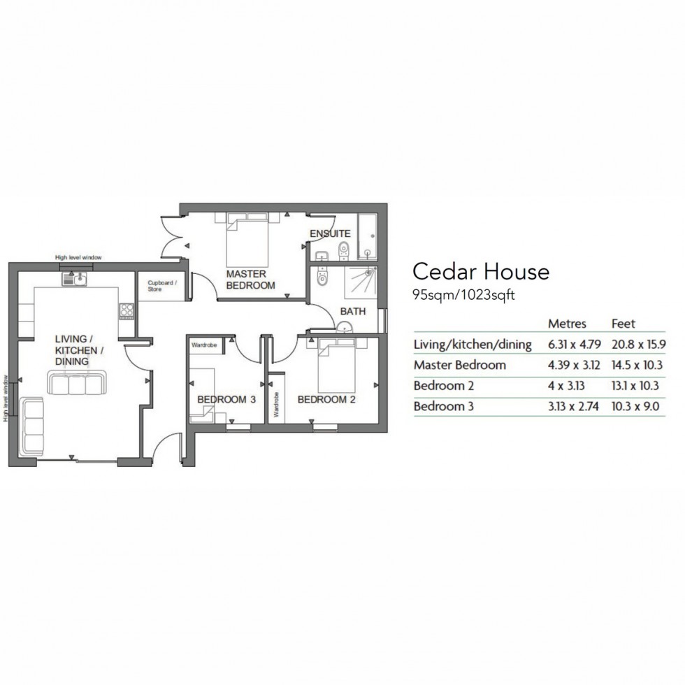 Floorplan for House 3 Abbotswood Place, Streatham, SW16