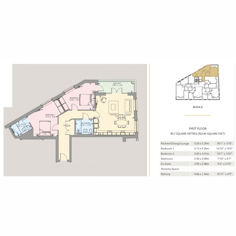 Floorplan for Apt 1135 Whetstone Square, Whetstone, N20
