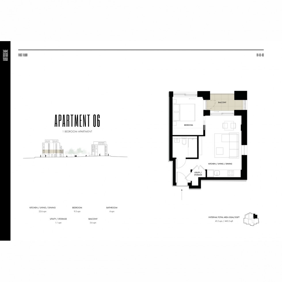 Floorplan for Unit 6 Artscene, London, W3