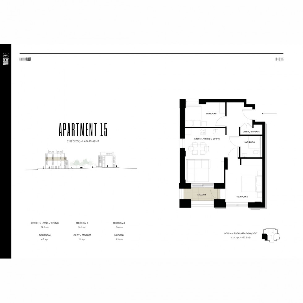 Floorplan for Unit 15 Artscene, London, W3