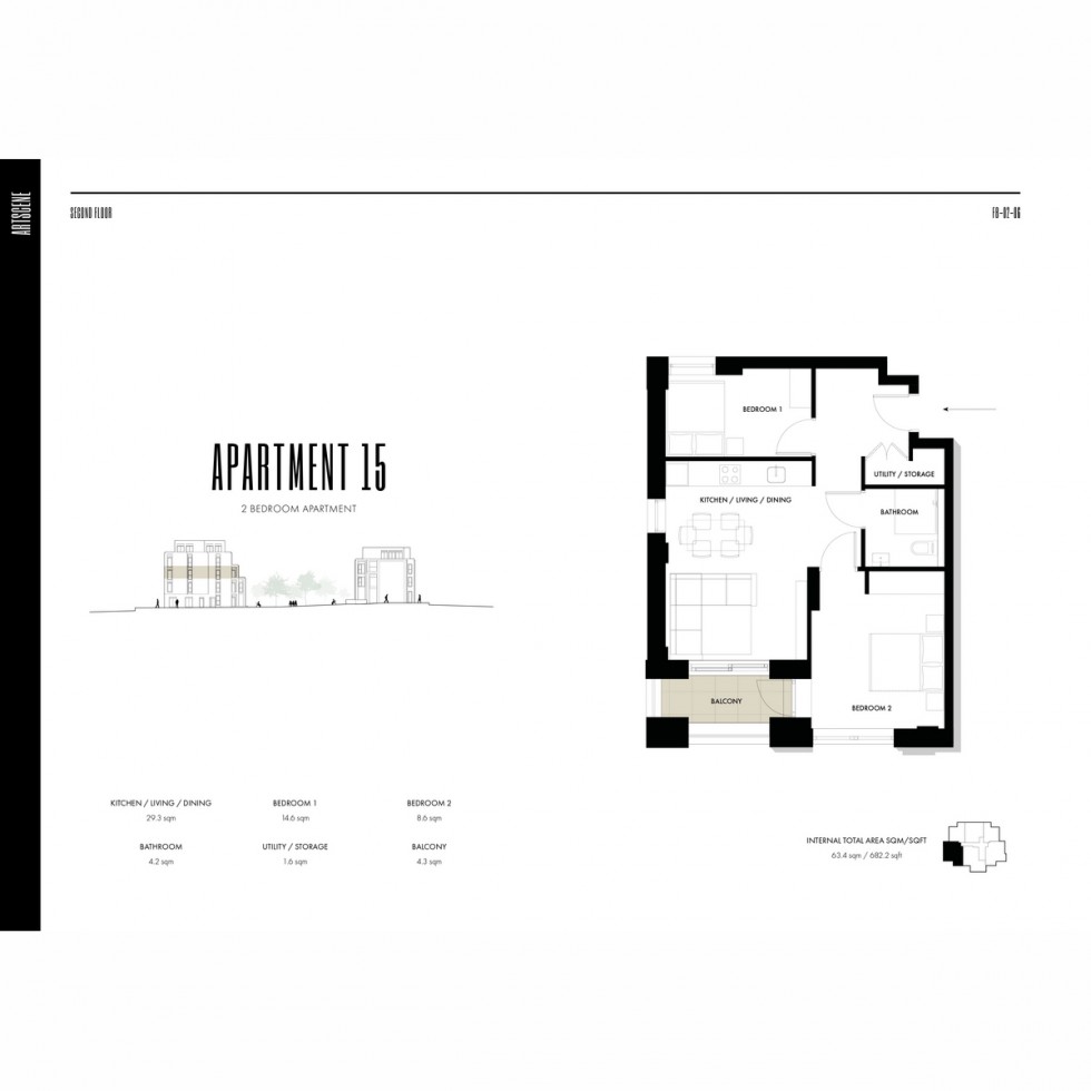 Floorplan for Unit 2015 Artscene, London, W3