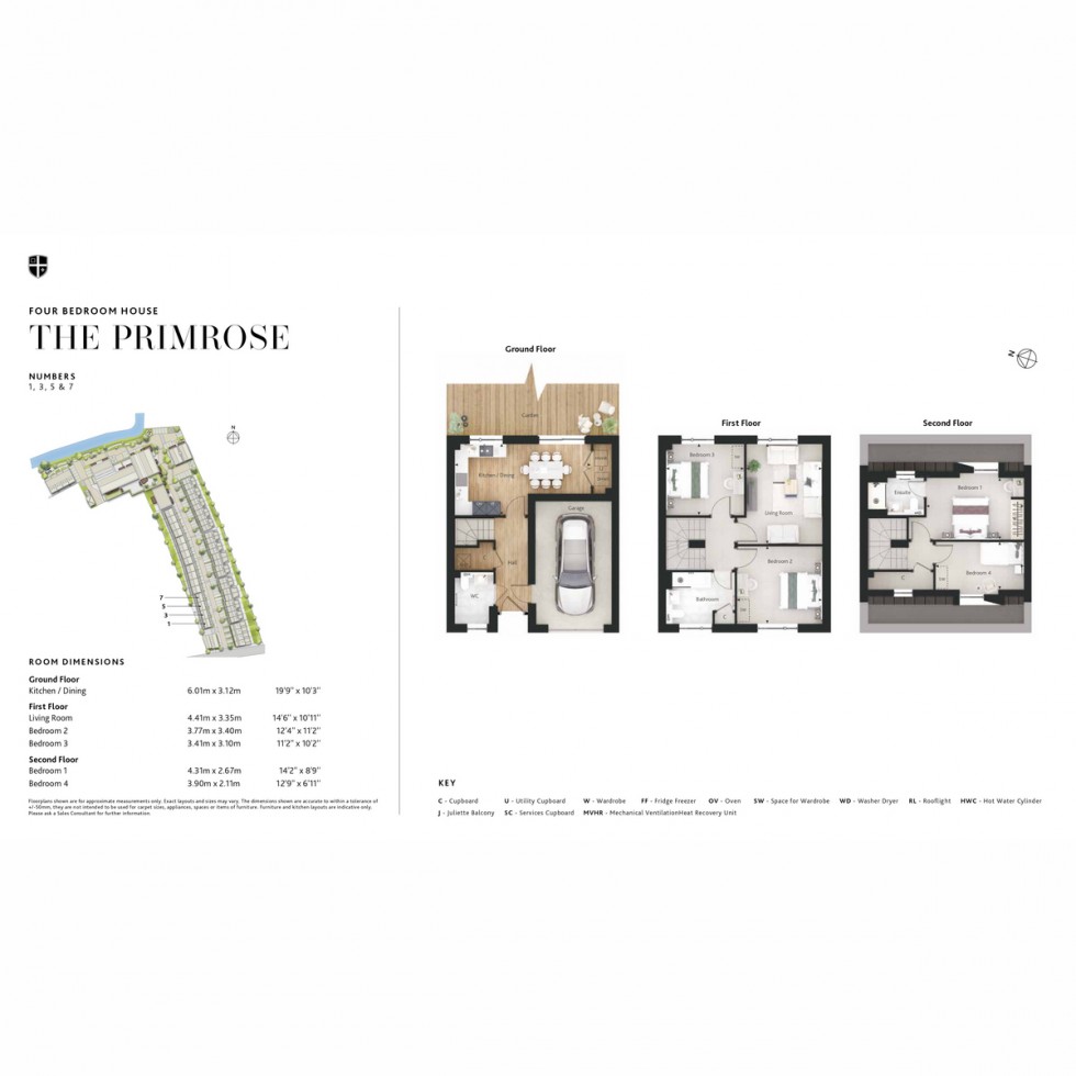 Floorplan for Unit 5 Twickenham Green, Twickenham, TW2