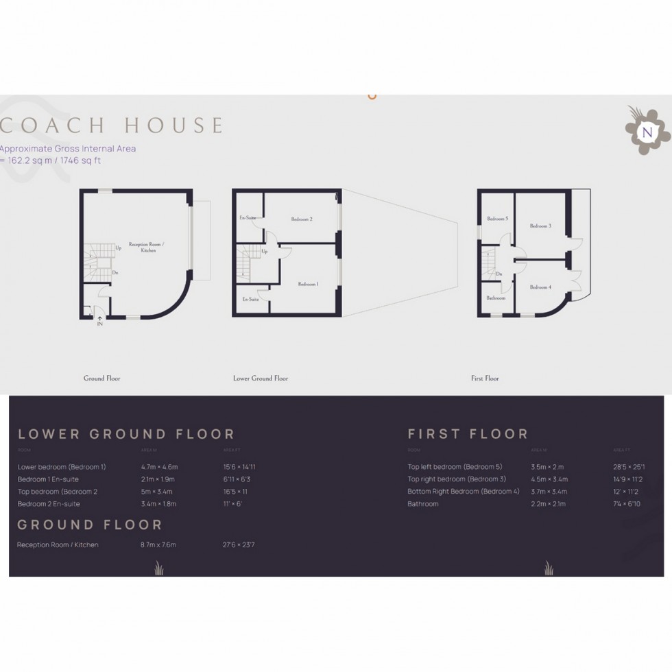 Floorplan for House 3001 Charles Mews, Alexandra Palace, N22