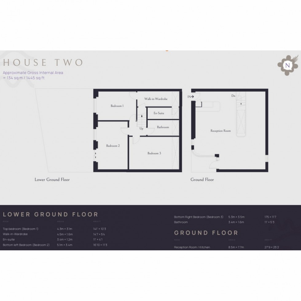 Floorplan for House 3002 Charles Mews, Alexandra Palace, N22