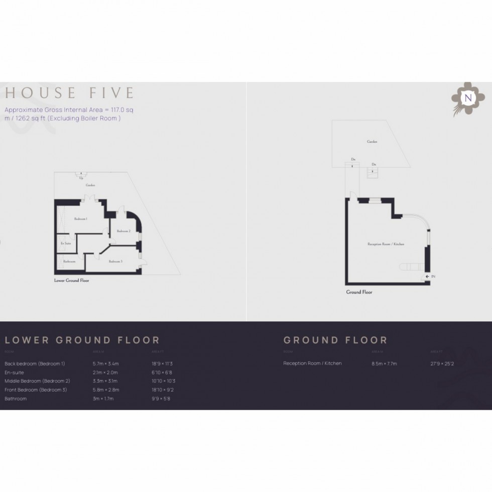 Floorplan for House 3005 Charles Mews, Alexandra Palace, N22