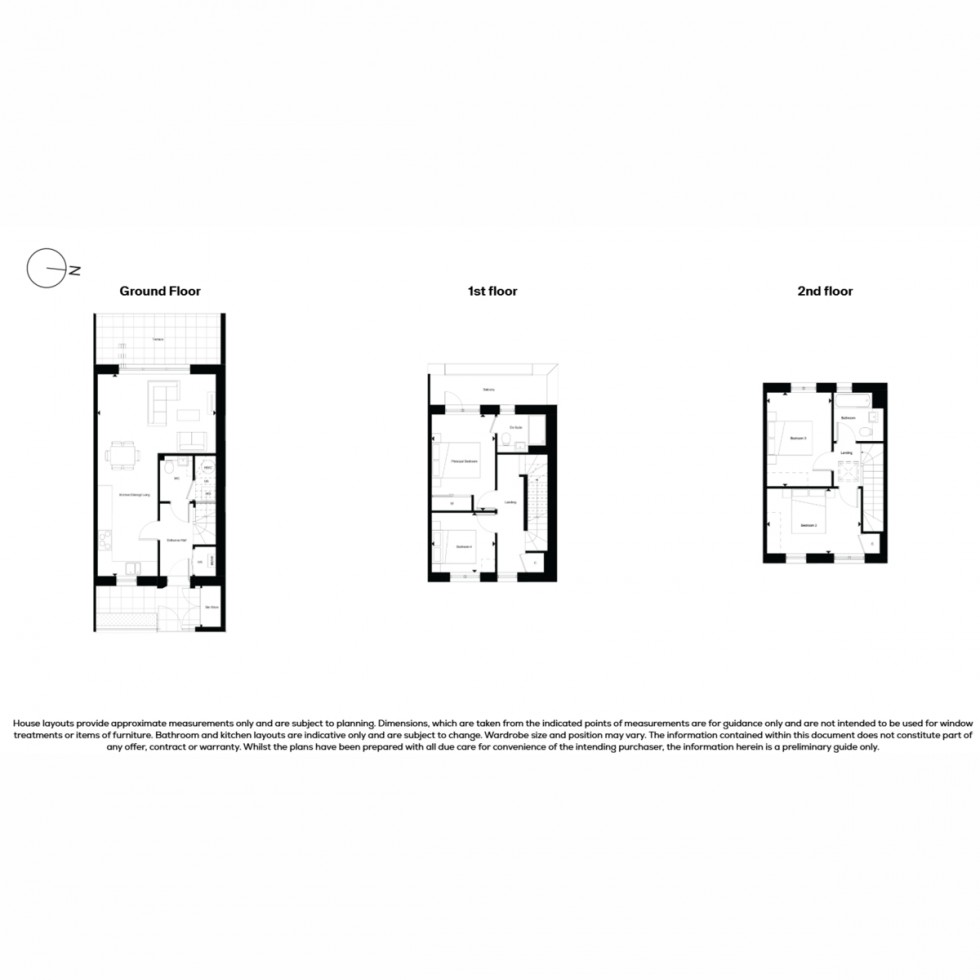 Floorplan for House 9 North Gate Park, Harringay, N15