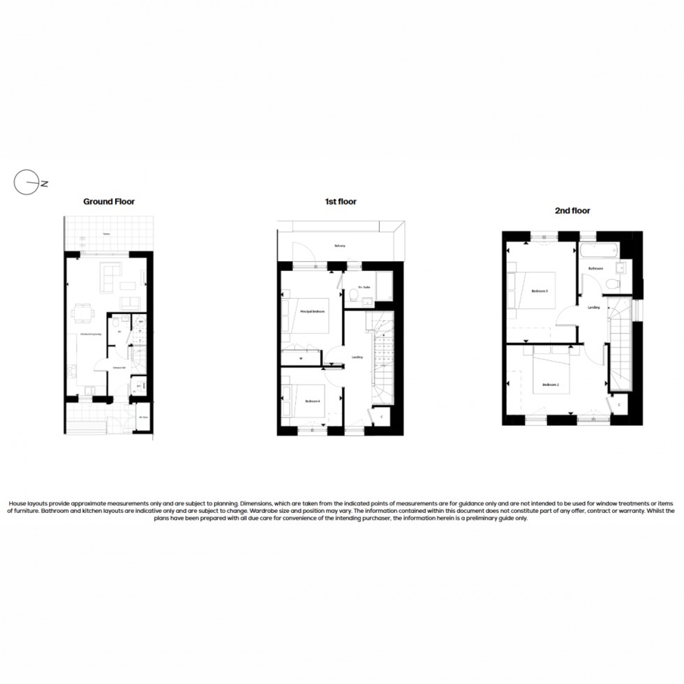 Floorplan for House 17 North Gate Park, Harringay, N15