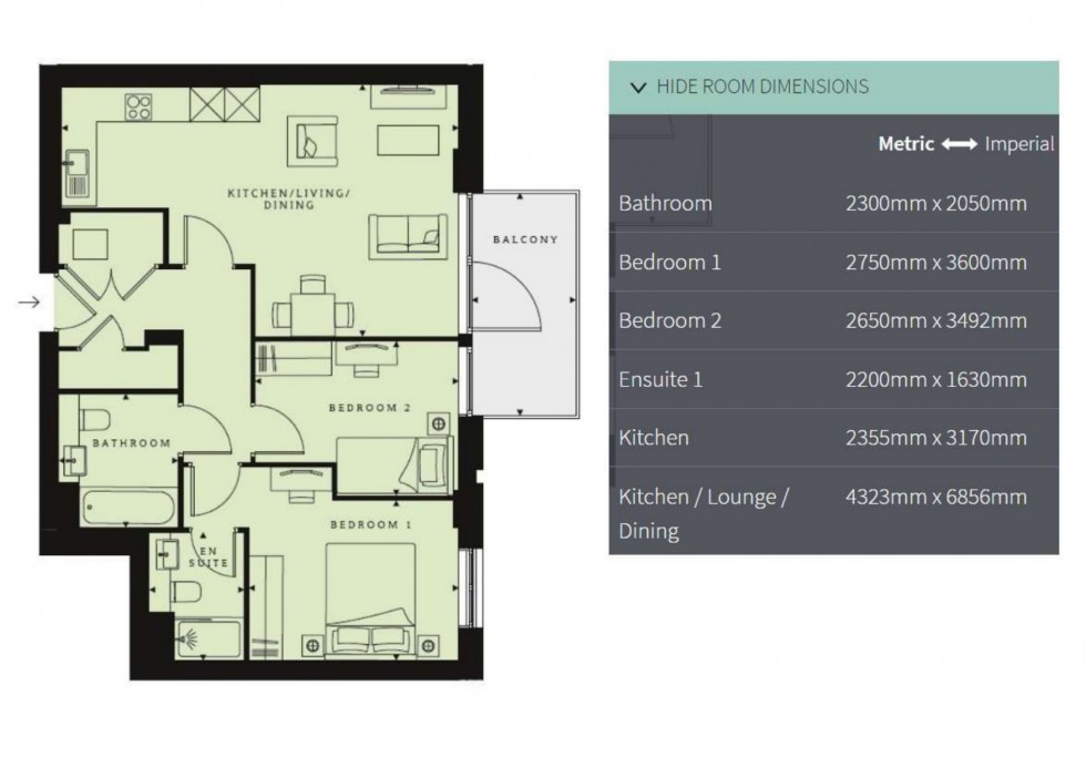 Floorplan for The Ridgeway, Mill Hill, London