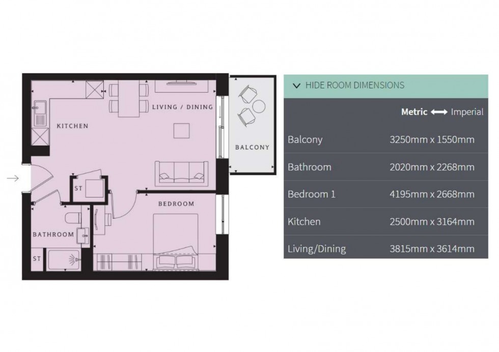 Floorplan for Harrow View, Harrow