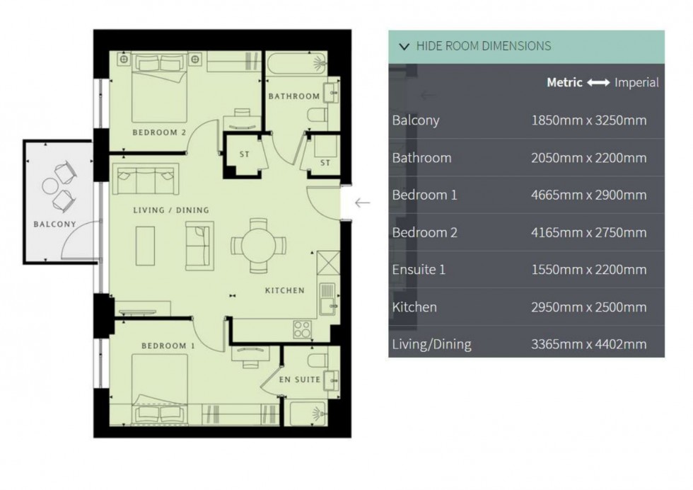 Floorplan for Harrow View, Harrow