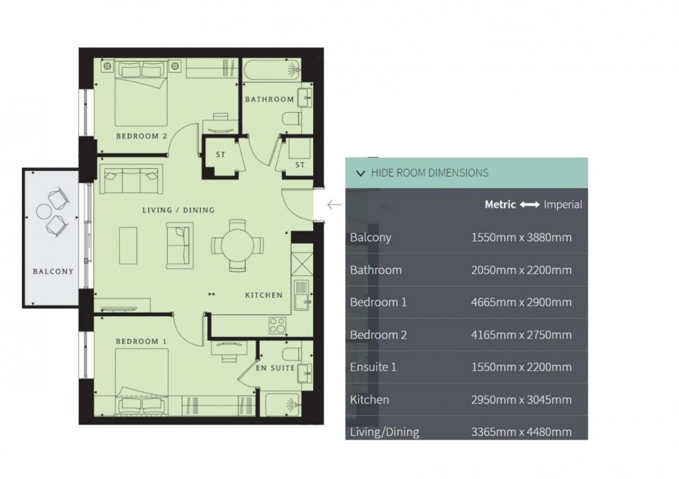 Floorplan for Harrow View, Harrow