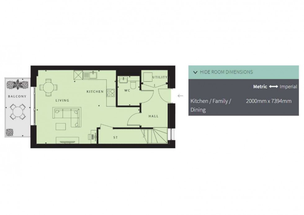 Floorplan for Meadowlark House Moorhen Drive, Hendon
