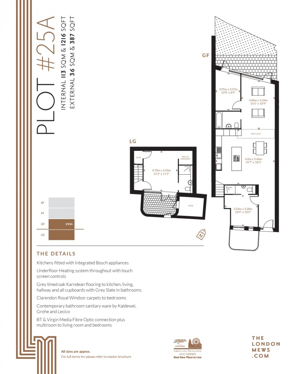 Floorplan for The London Mews, Finchley