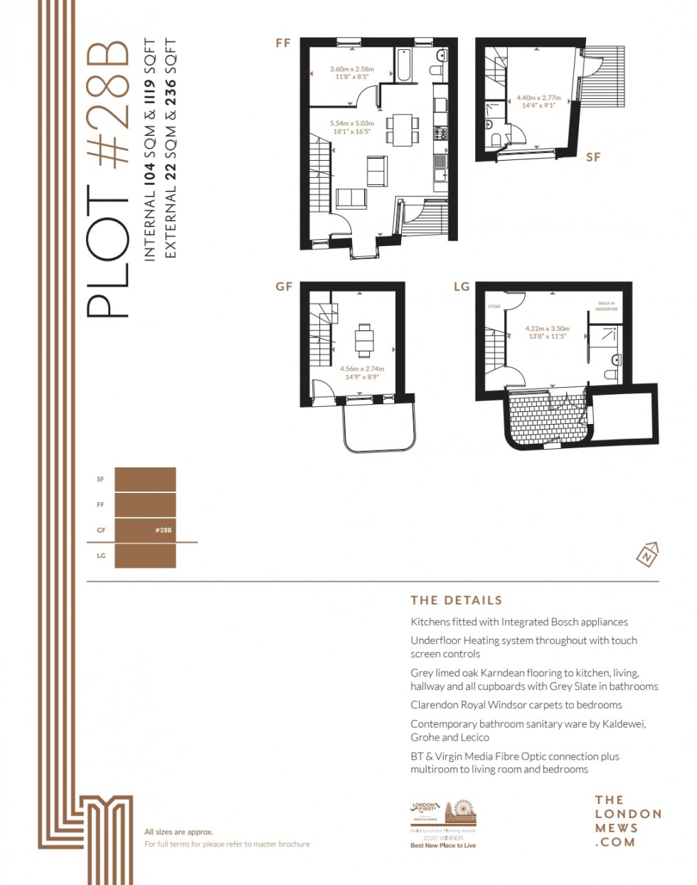 Floorplan for The London Mews, Finchley