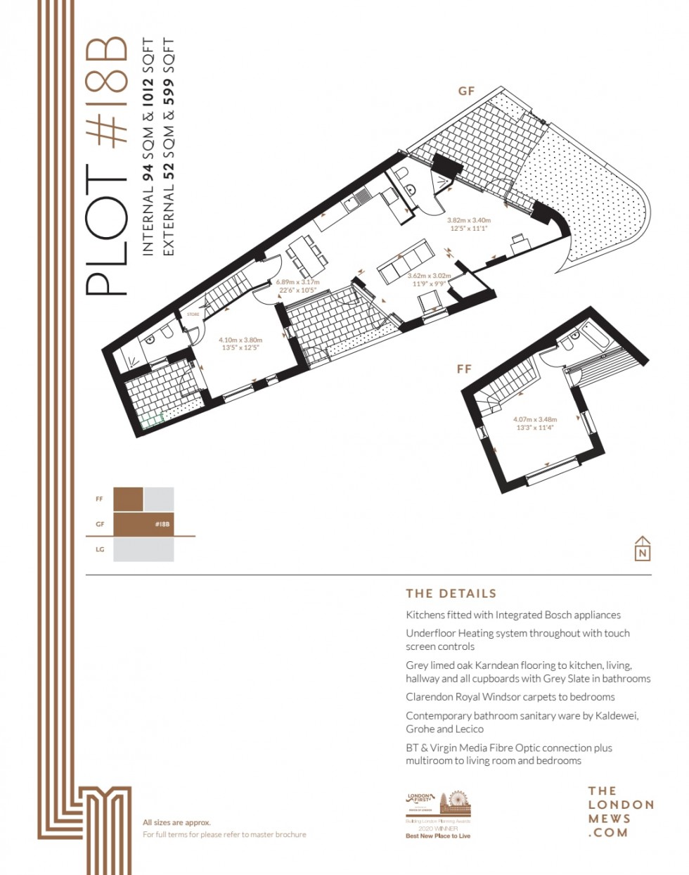 Floorplan for The London Mews, Finchley