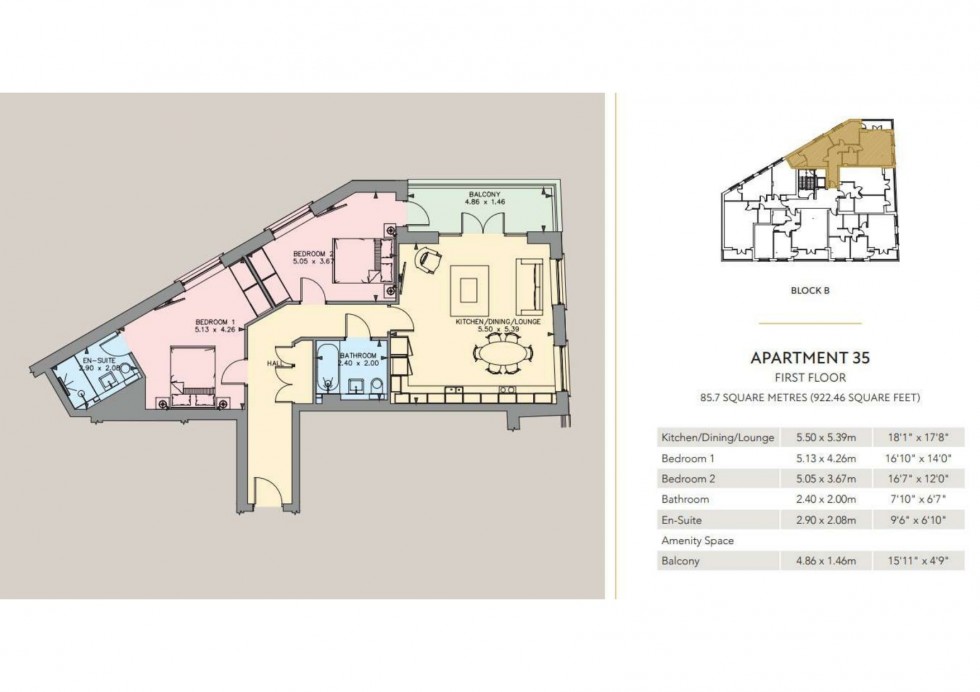 Floorplan for Whetstone Square, London