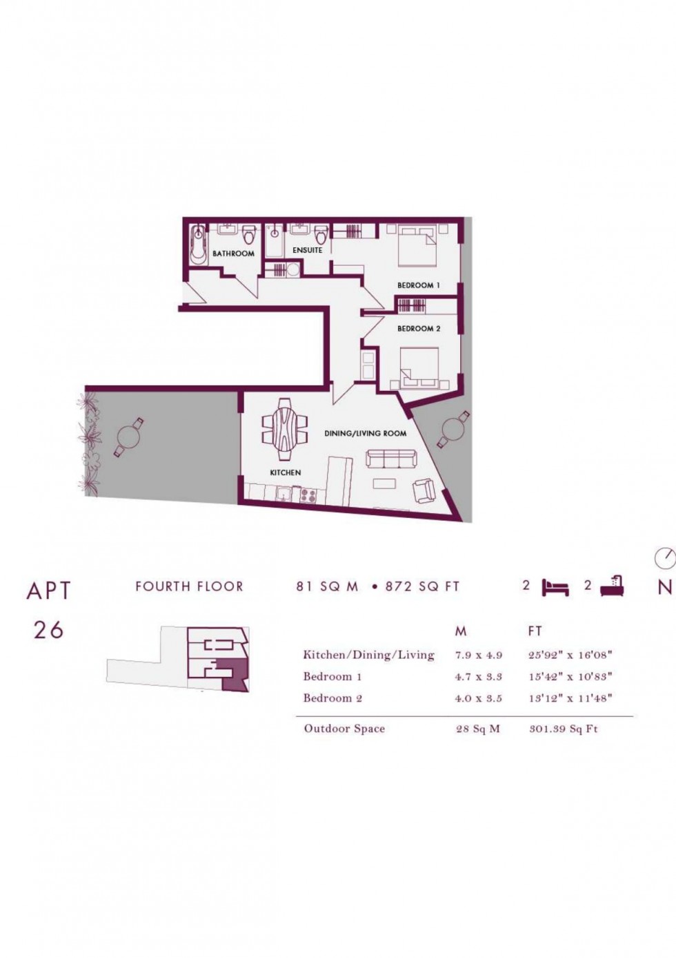 Floorplan for Kilburn High Road, Kilburn