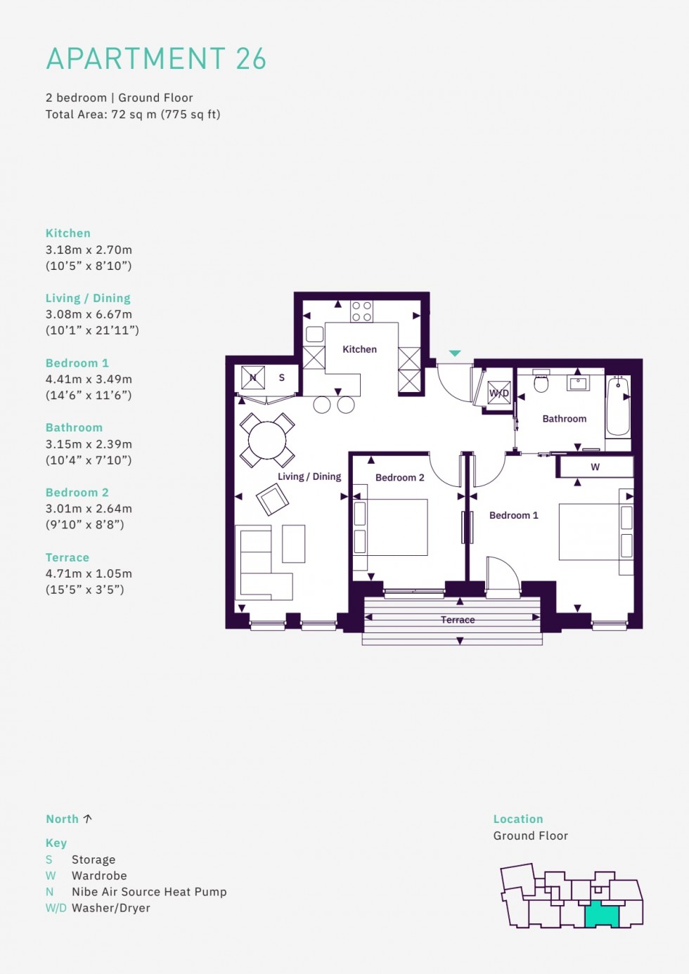 Floorplan for Edna Road, Raynes Park