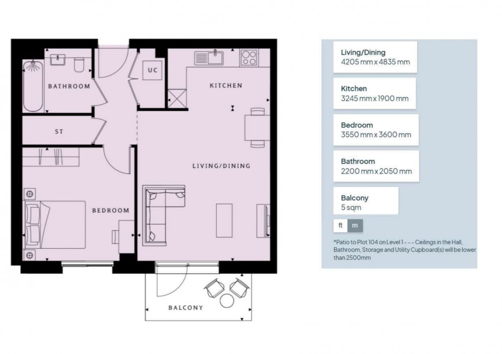 Floorplan for Burlington Road, New Malden